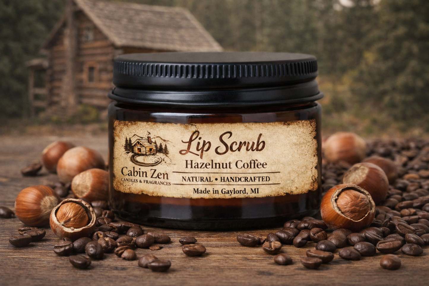 Hazelnut Coffee Lip Scrub