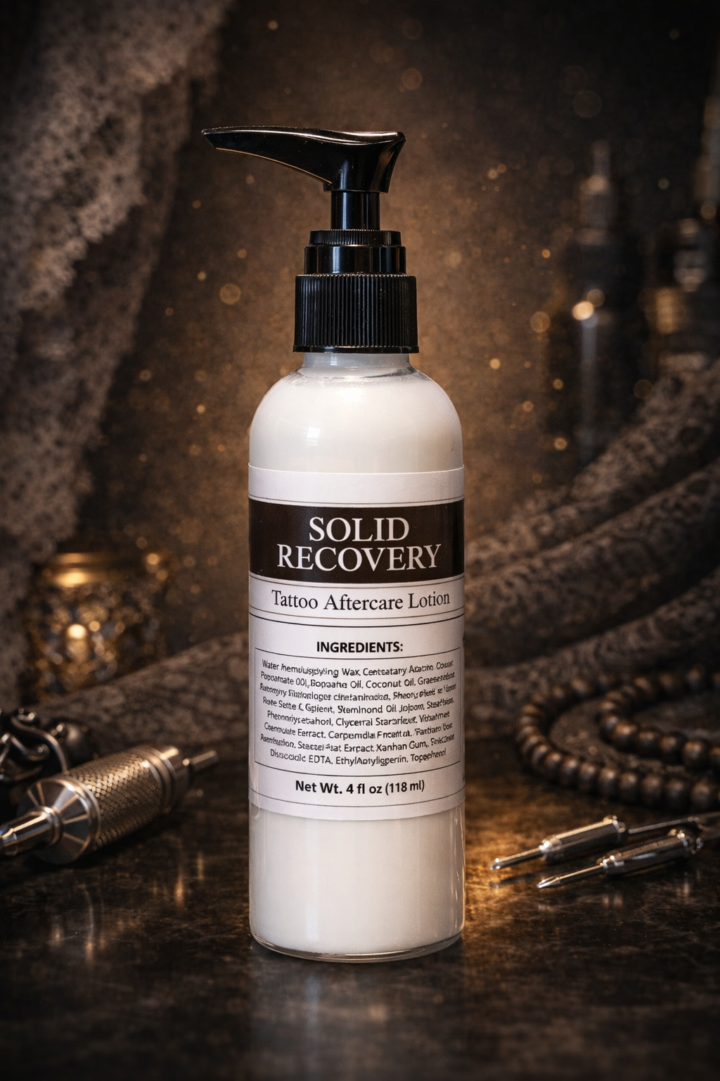 Solid Recovery Aftercare Lotion 1.5, 4 & 8 oz.