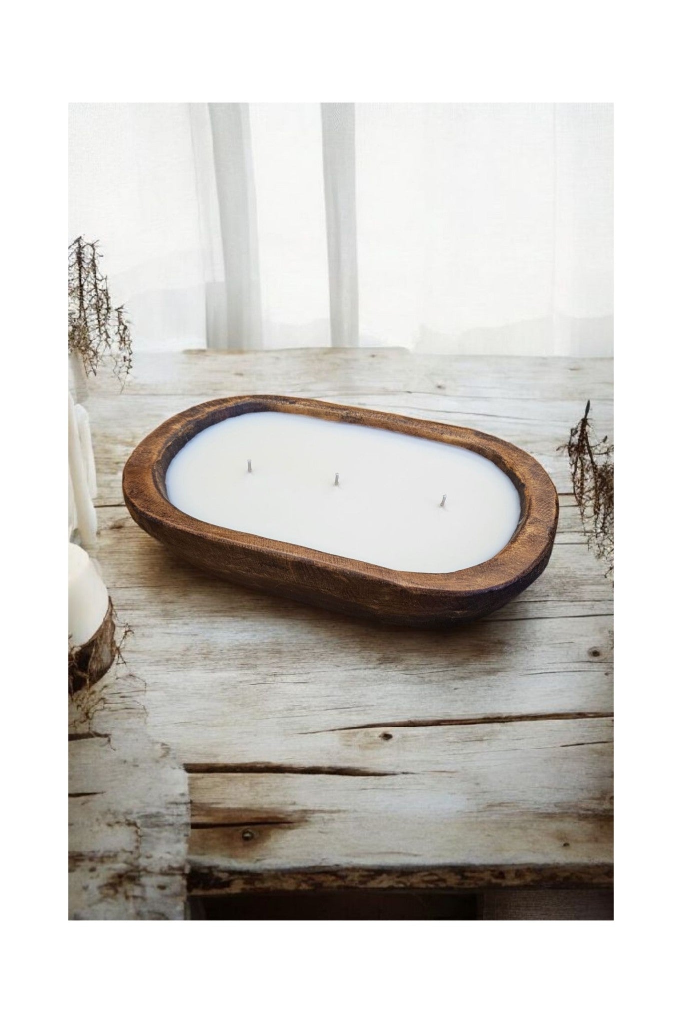 DOUGH BOWL CANDLES