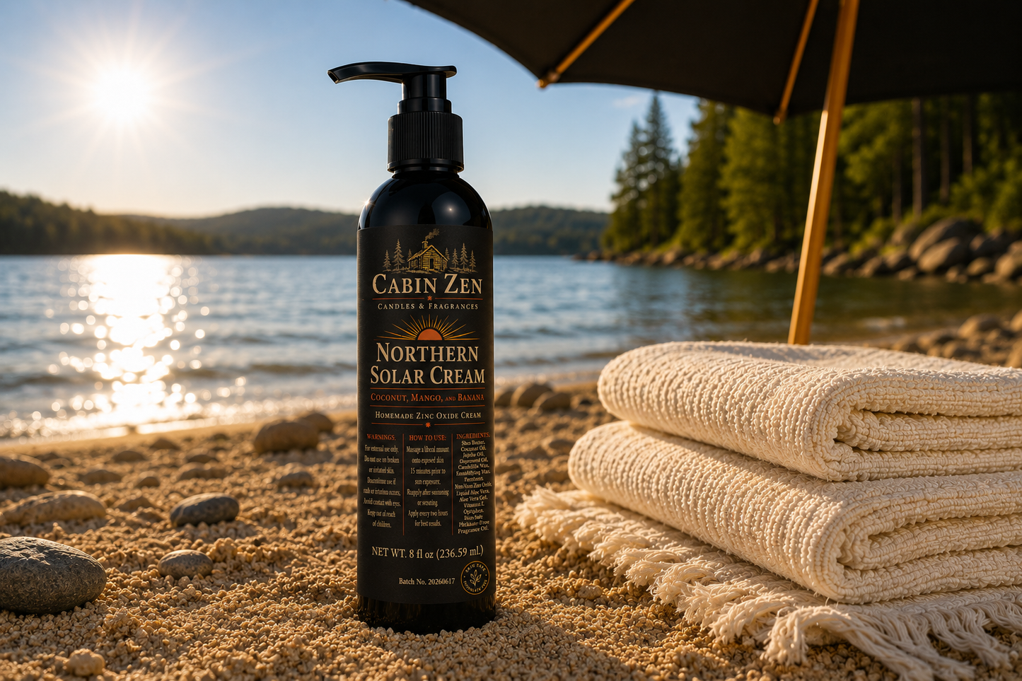Northern Solar Cream 8 oz