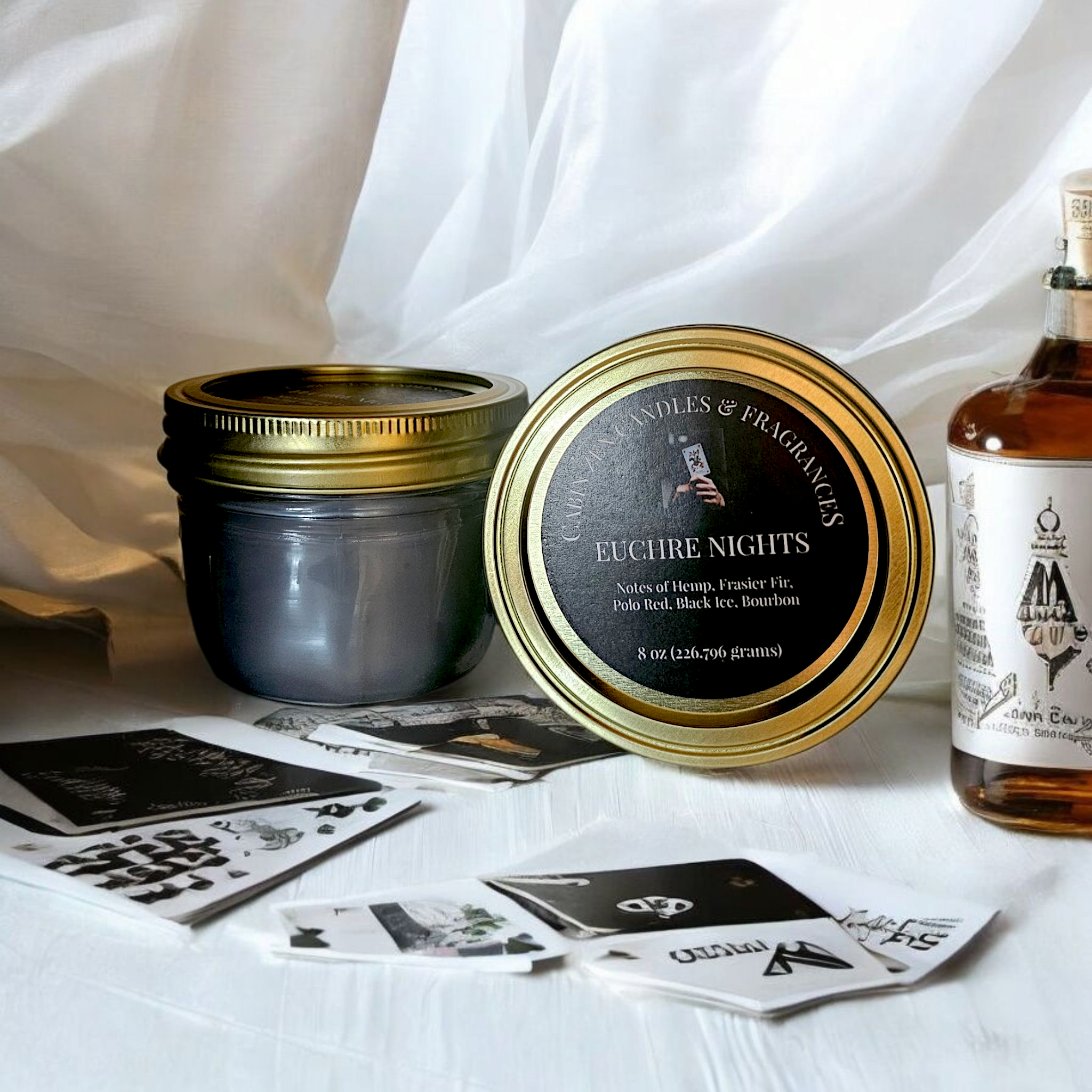 Mason Jar Candle 8oz.