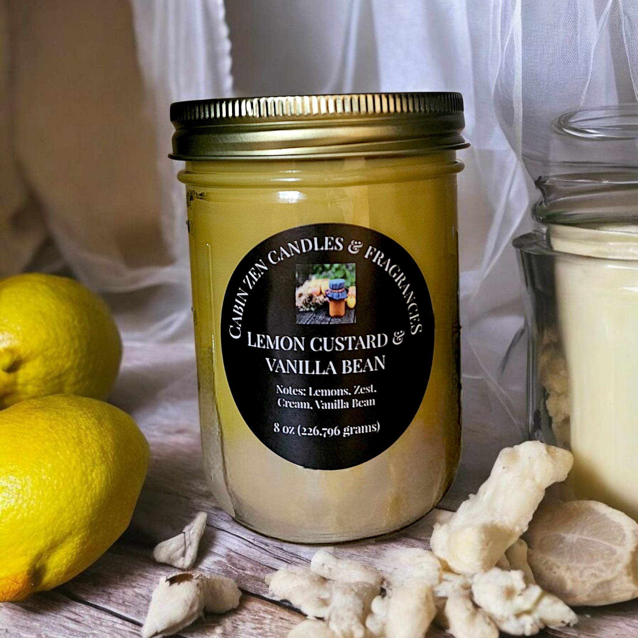 Lemon Custard & Vanilla Bean