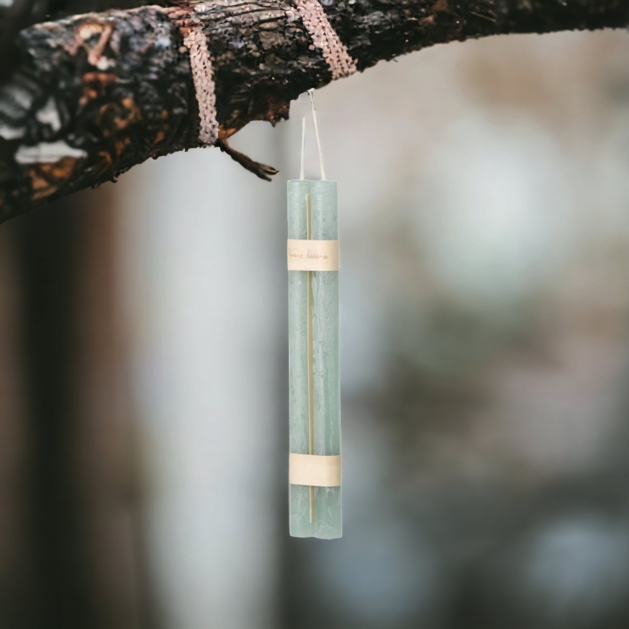 Rustic Tapered Candles