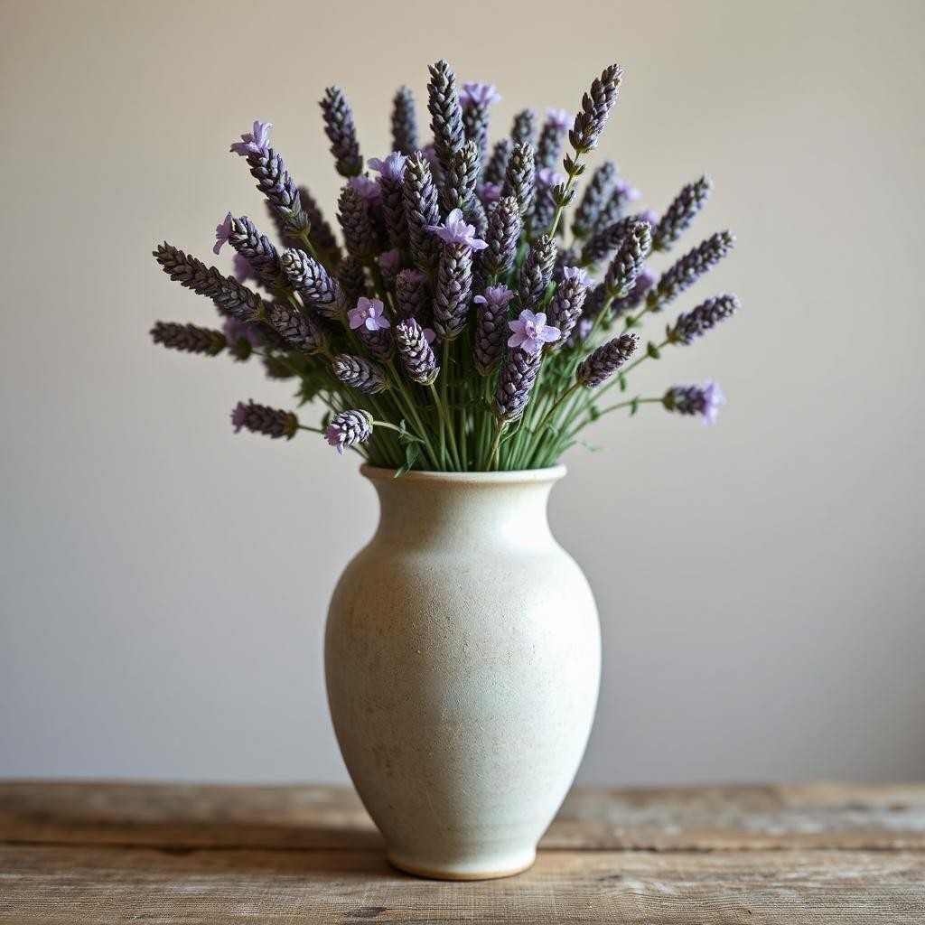 Wickless Baguette Candle Floral