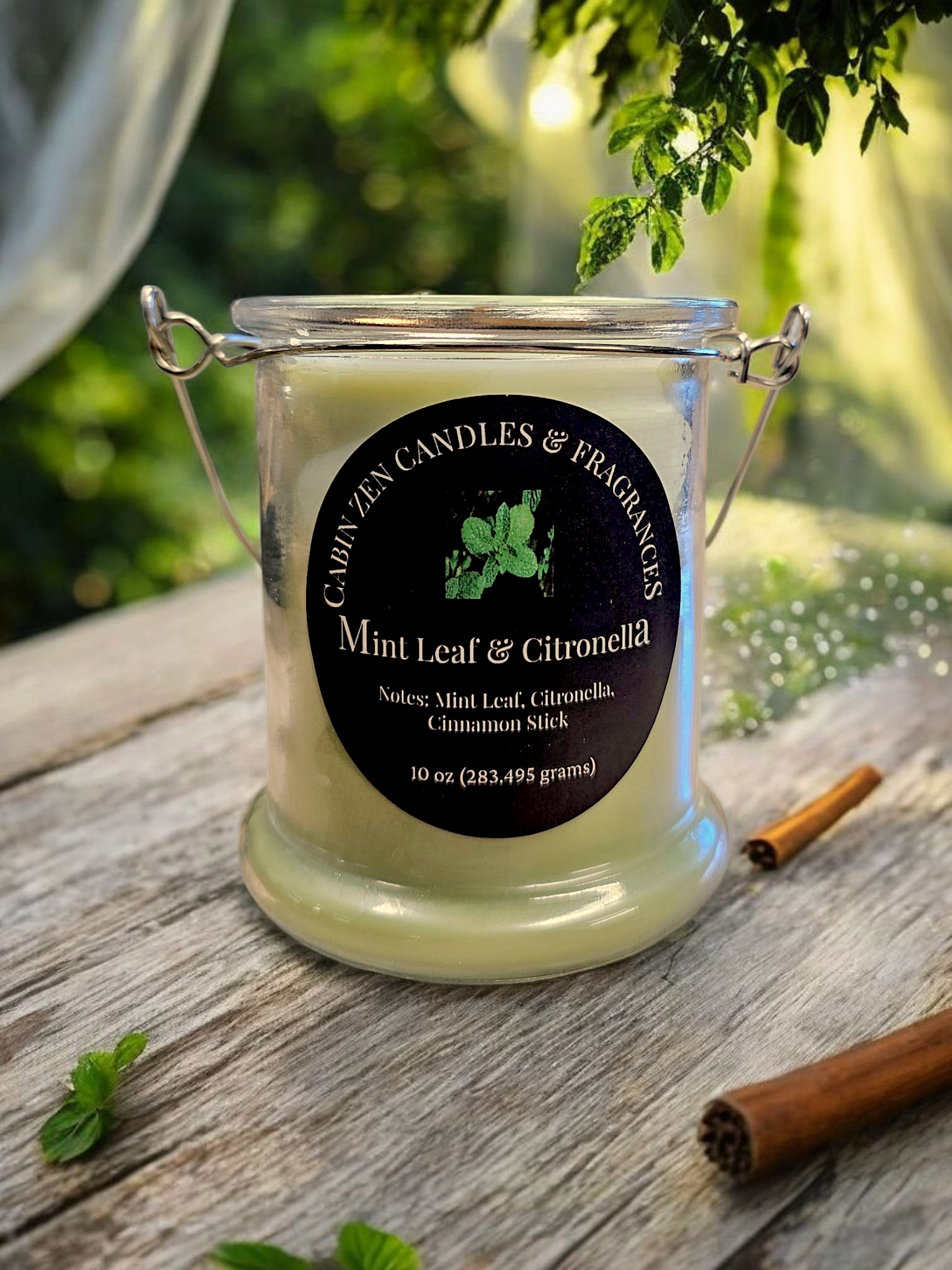 Mint Leaf & Citronella Lantern