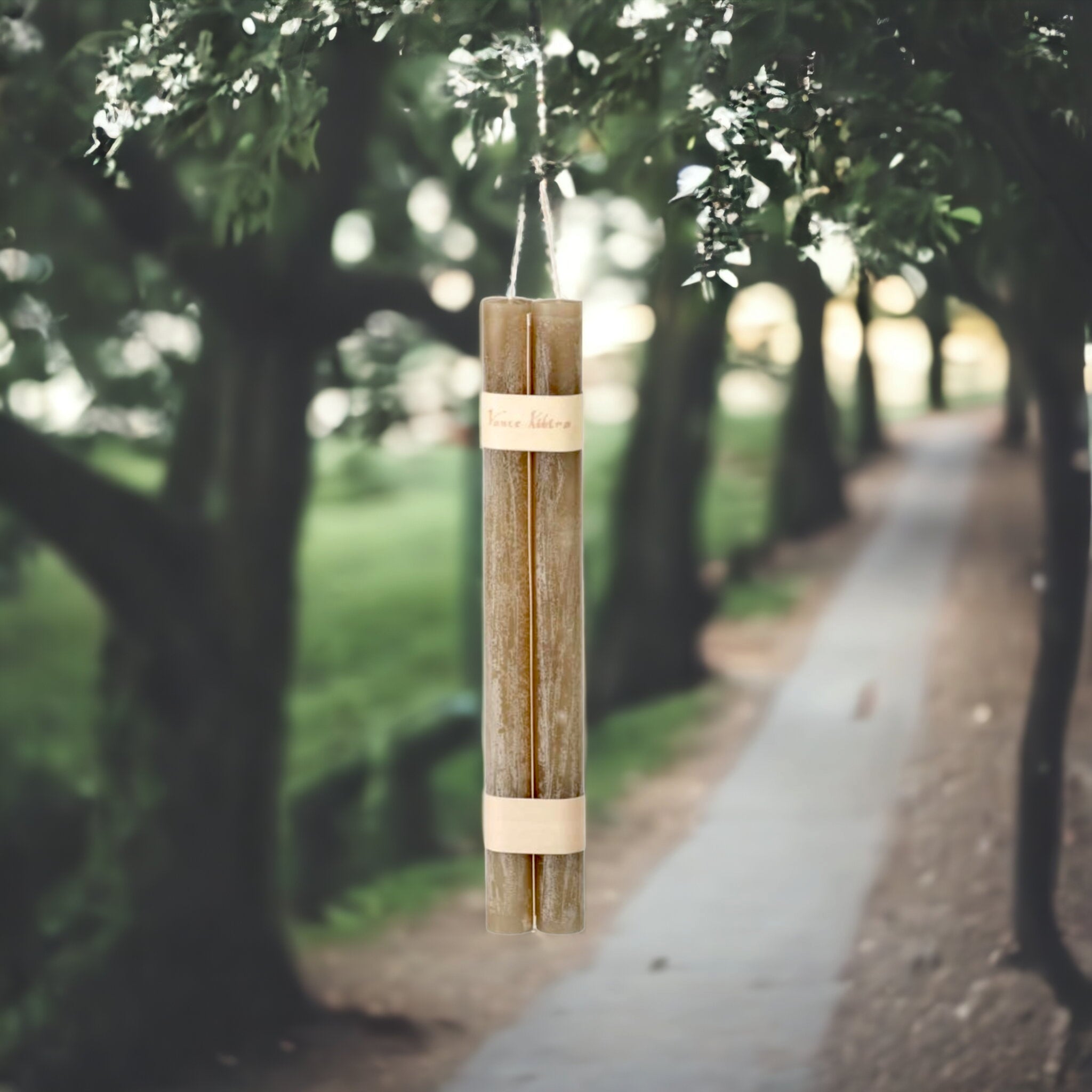 Rustic Tapered Candles