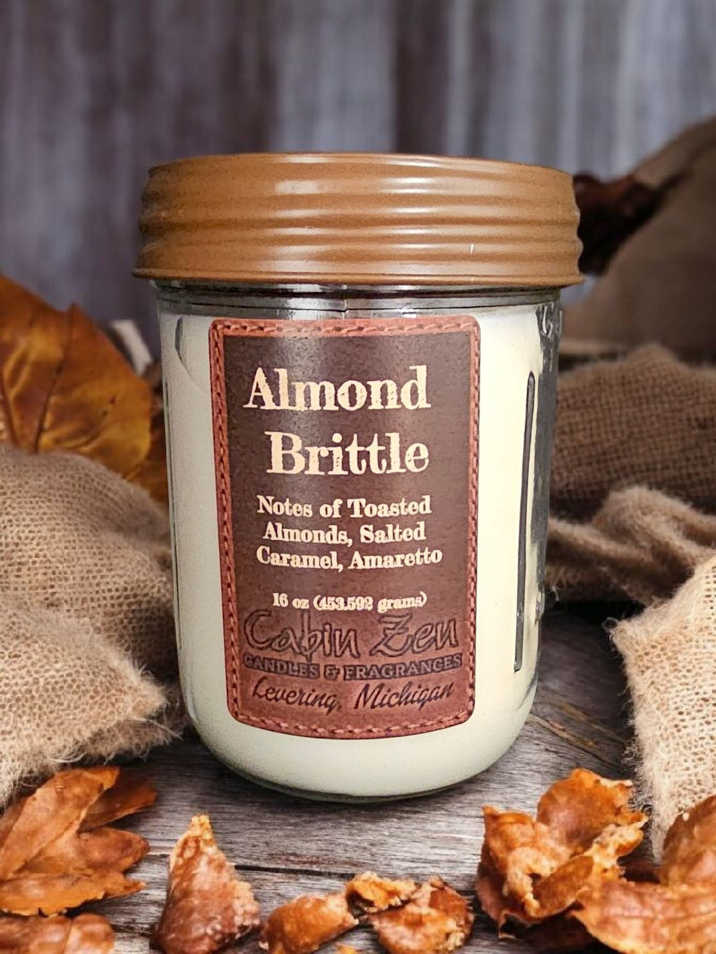 Almond Brittle 16 oz.
