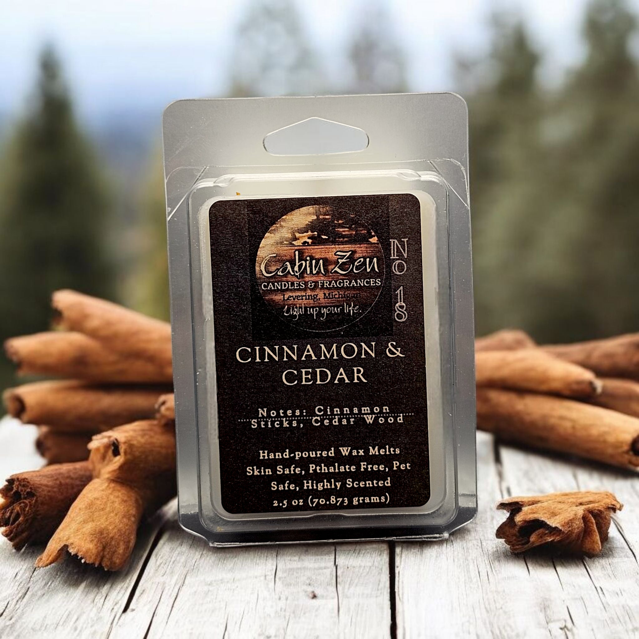 Cinnamon & Cedar Wax Melt