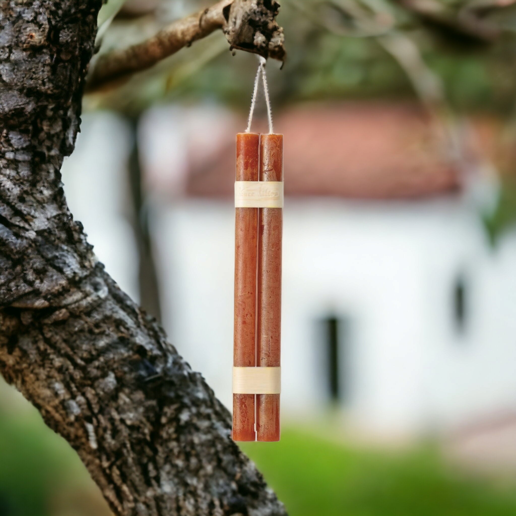 Rustic Tapered Candles