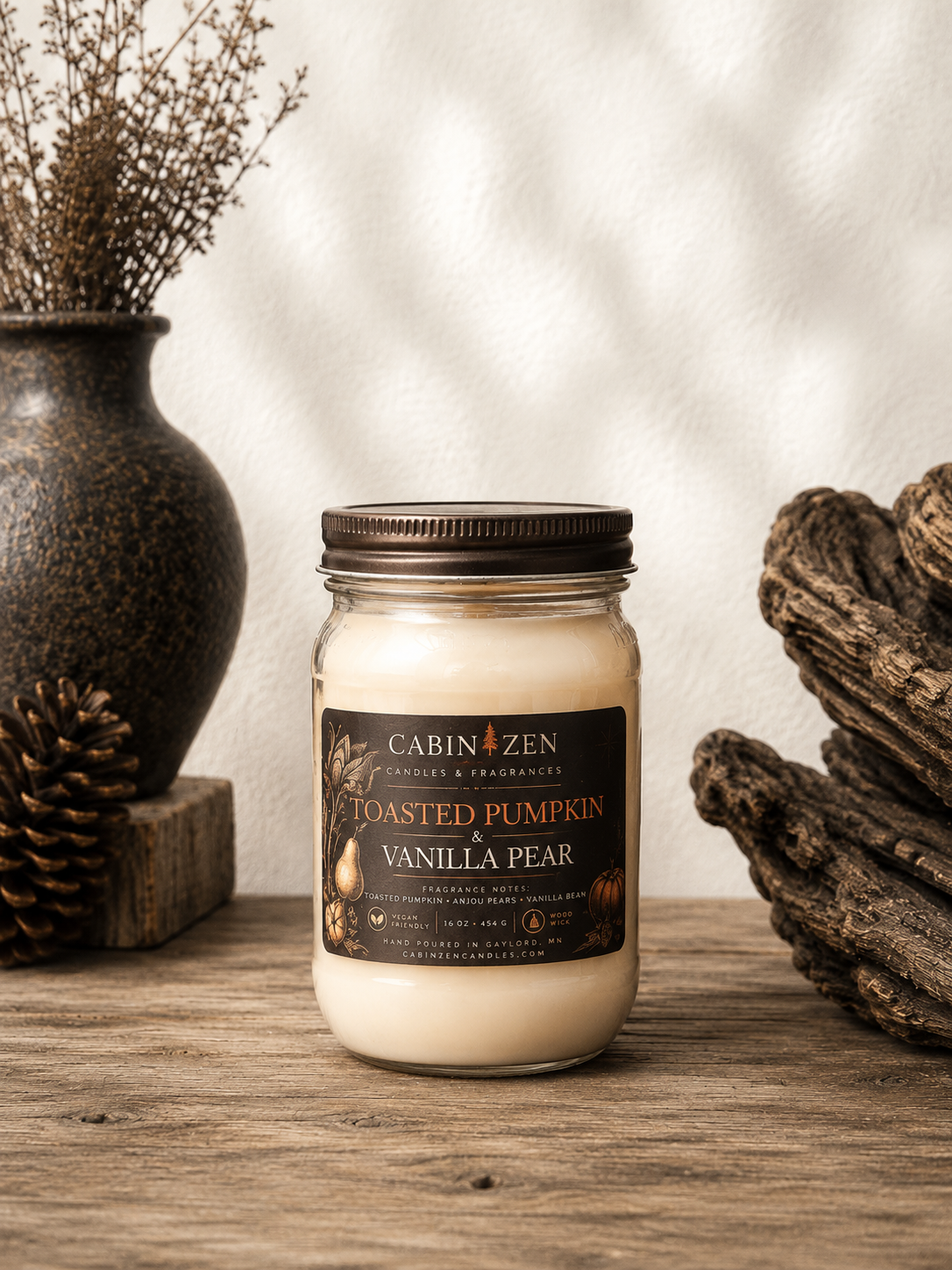 Toasted Pumpkin & Vanilla Pear 16 oz. Buy 2 Get 1 Free