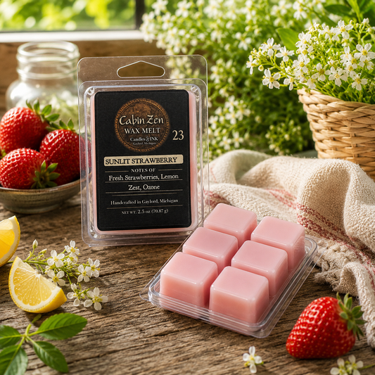 Sunlit Strawberry Wax Melt