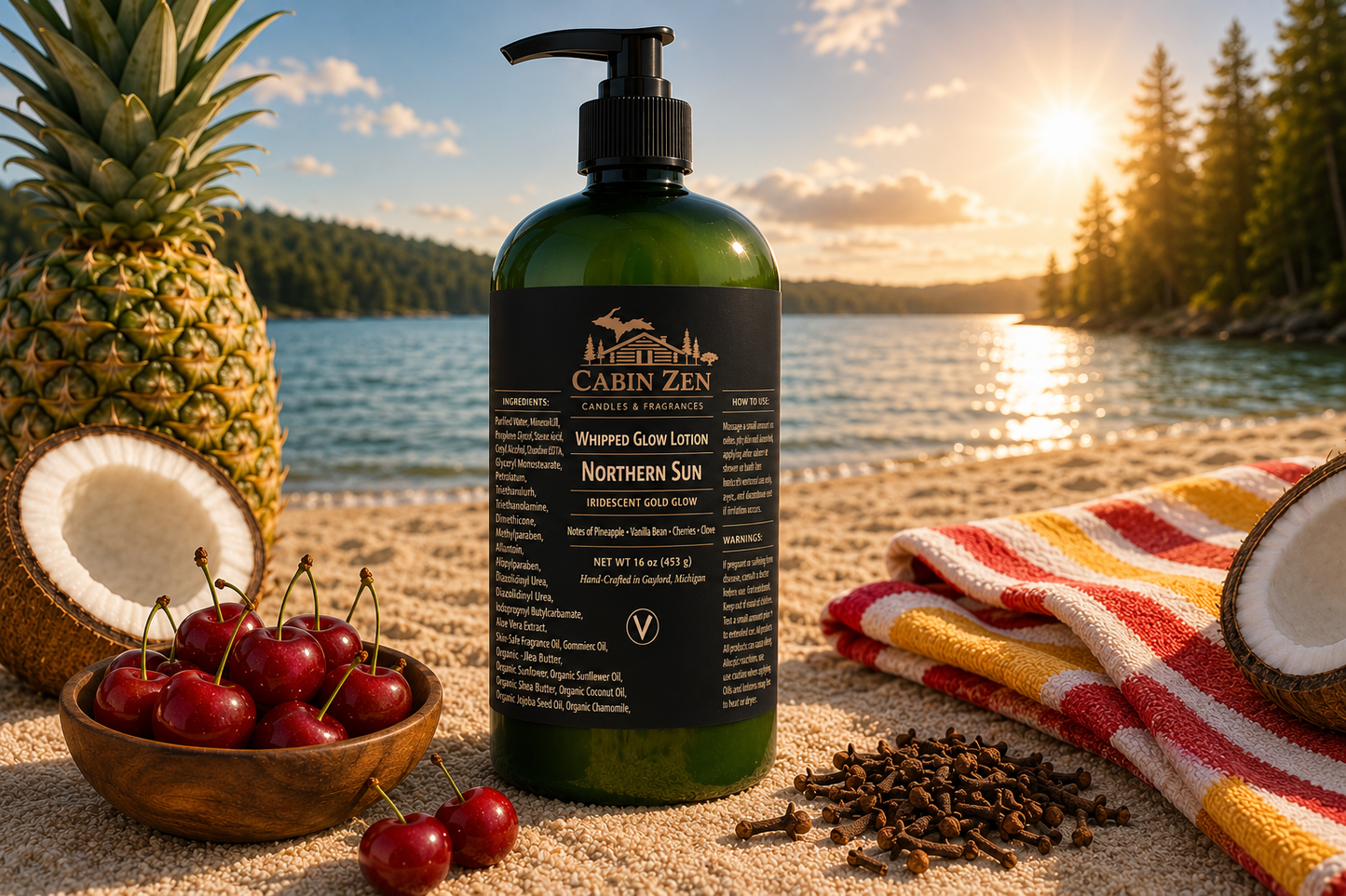 Northern Sun 16 oz Glow Lotion