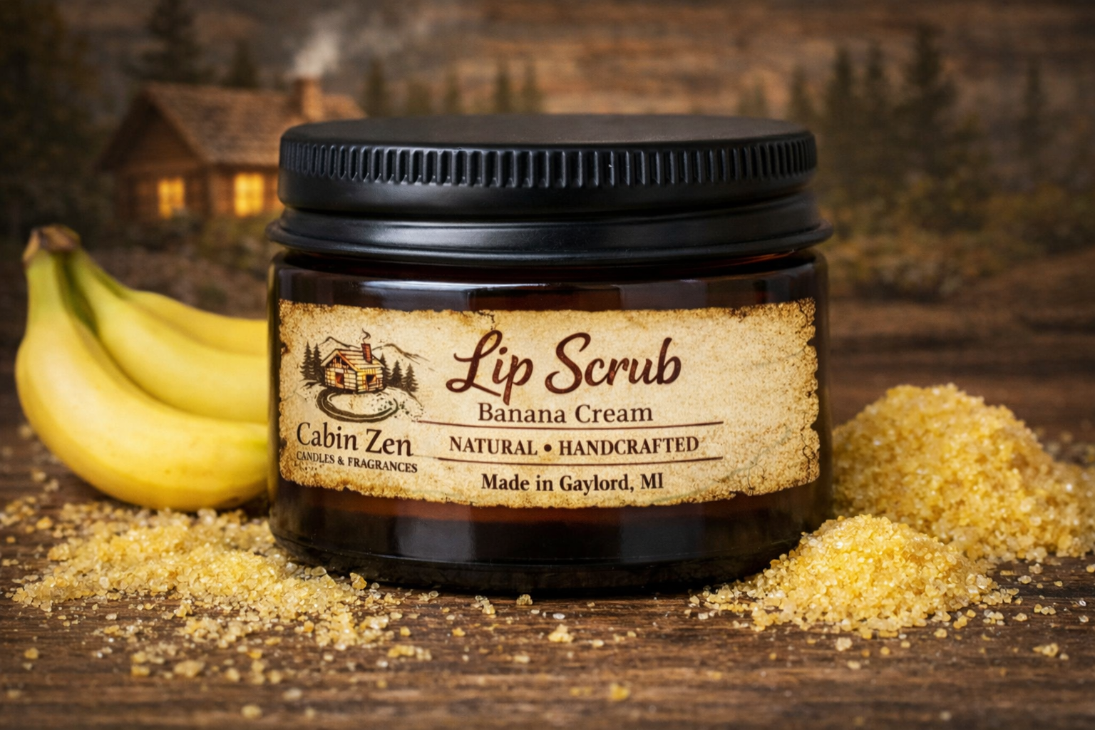 Banana Cream Lip Scrub