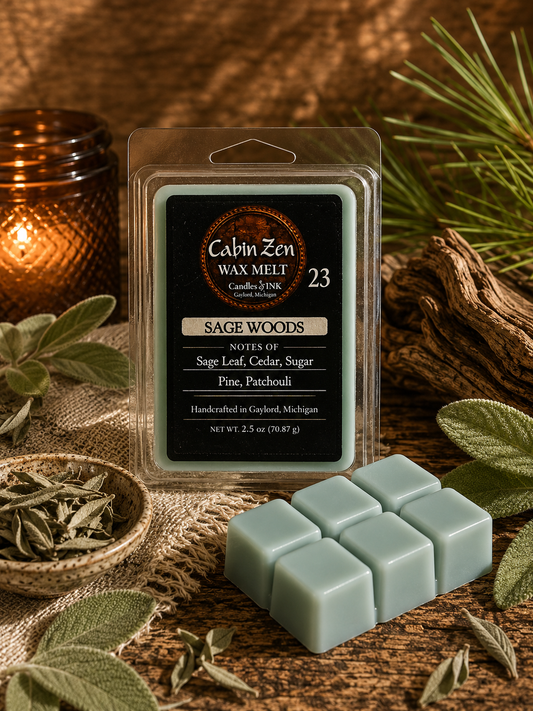 Sage Woods Wax Melt