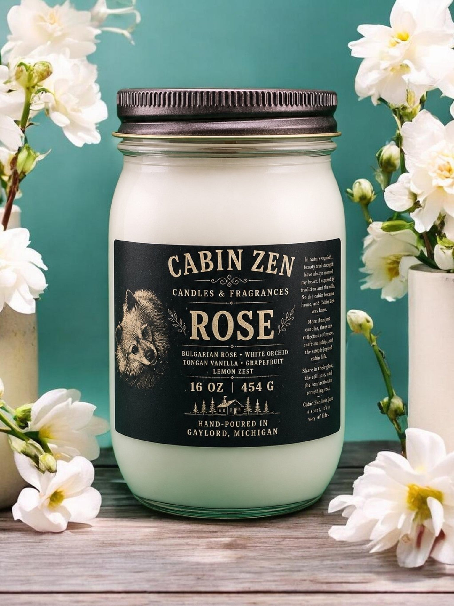 Rose 16 oz