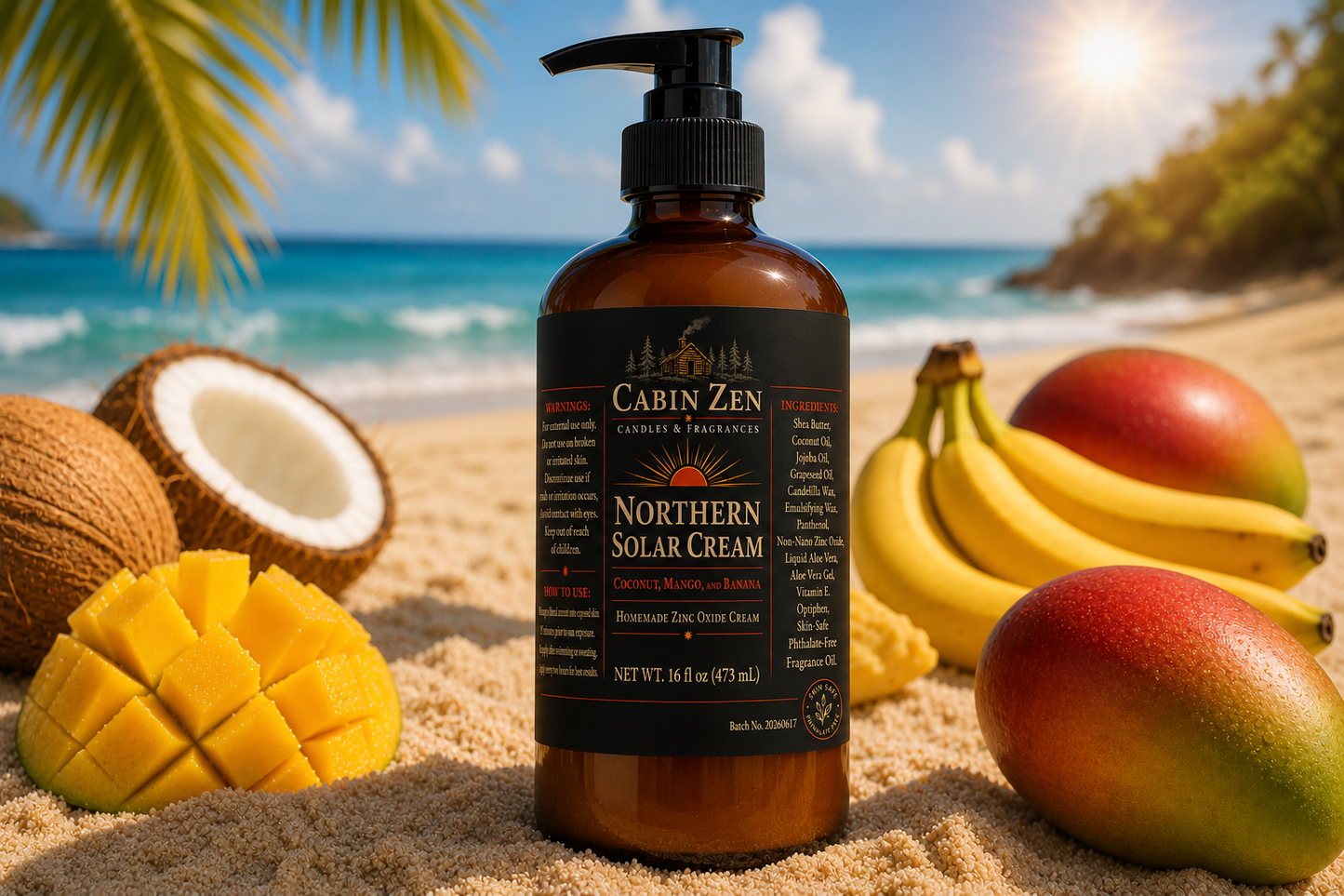 Northern Solar Cream 16 oz
