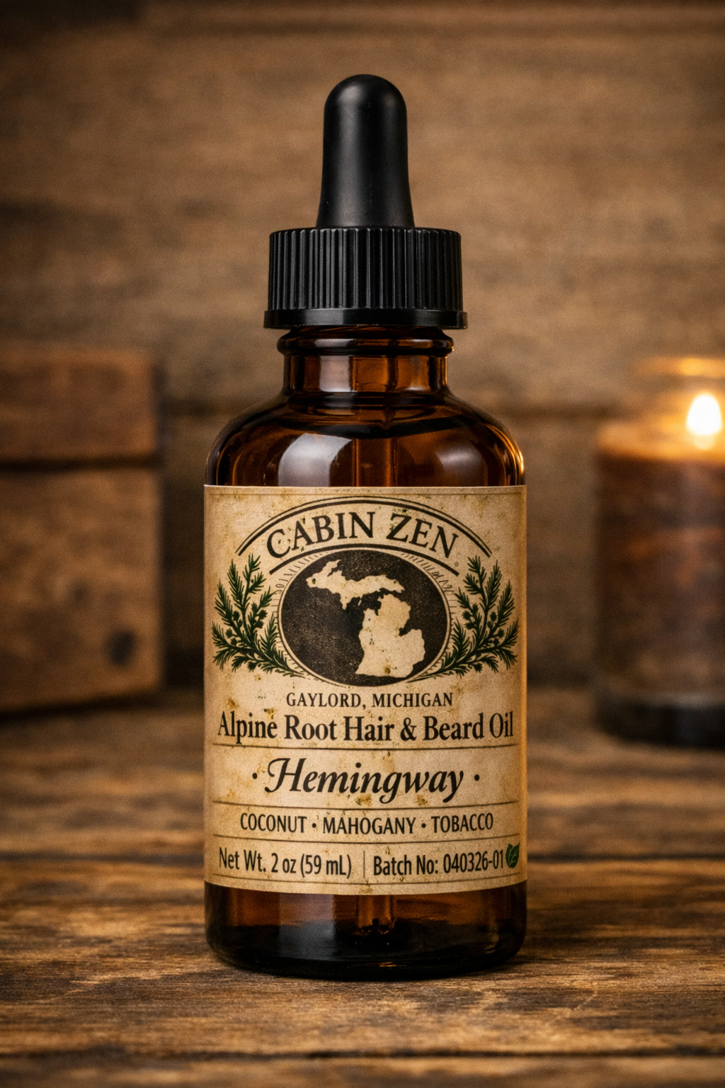 Alpine Root Hair & Beard Oil Hemingway