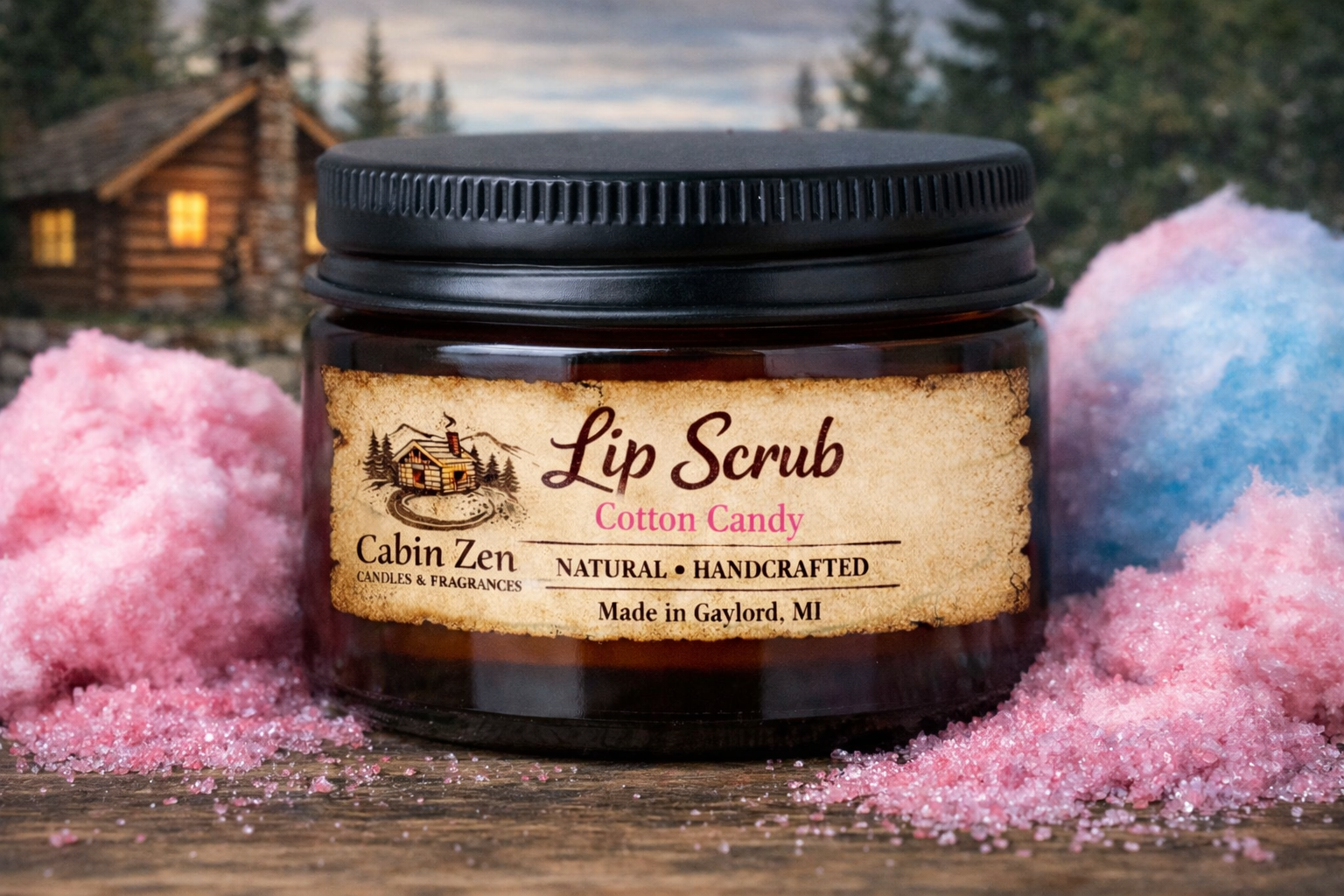 Cotton Candy Lip Scrub