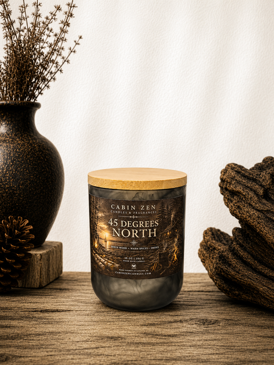 45 Degrees North 10 oz. Wood Wick