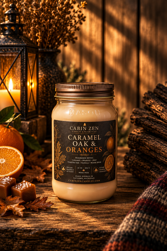 Caramel Oak & Oranges