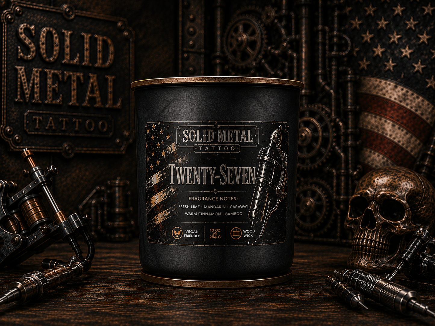 Twenty-Seven 10 oz Wood Wick Candle