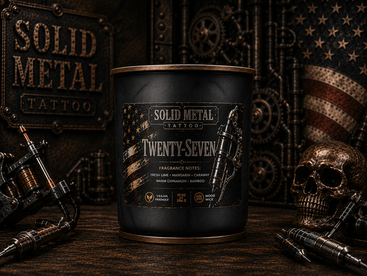 Twenty-Seven 10 oz Wood Wick Candle