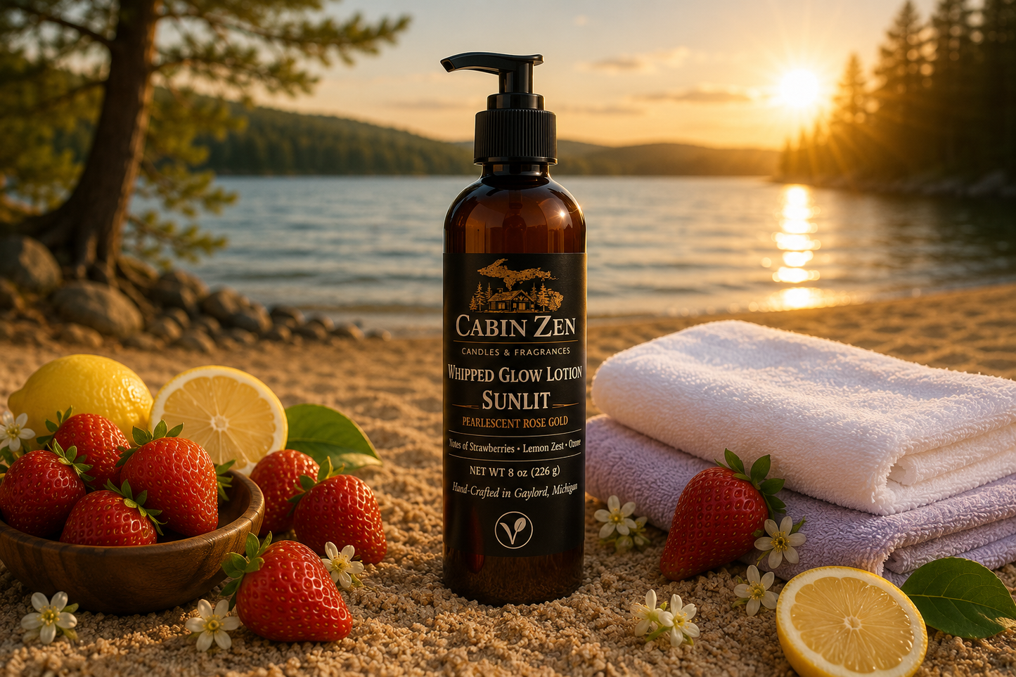 Sunlit 8 oz Glow Lotion