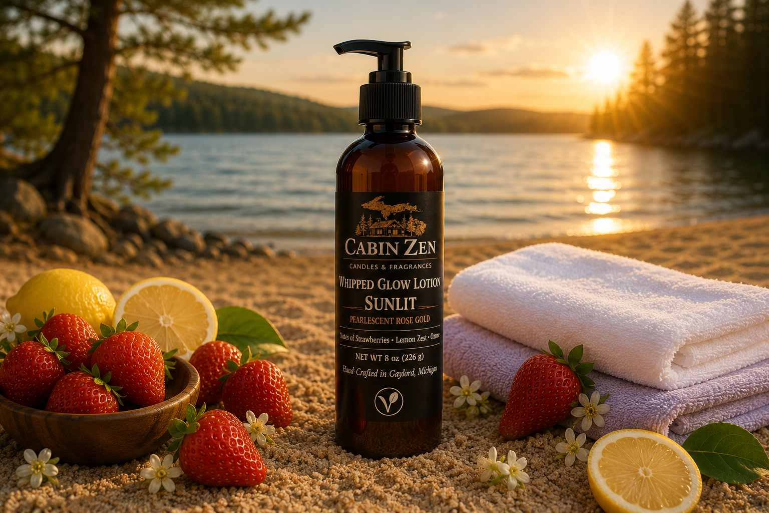 Sunlit 8 oz Glow Lotion