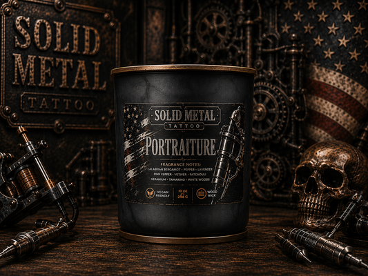 Portraiture 10 oz Wood Wick Candle