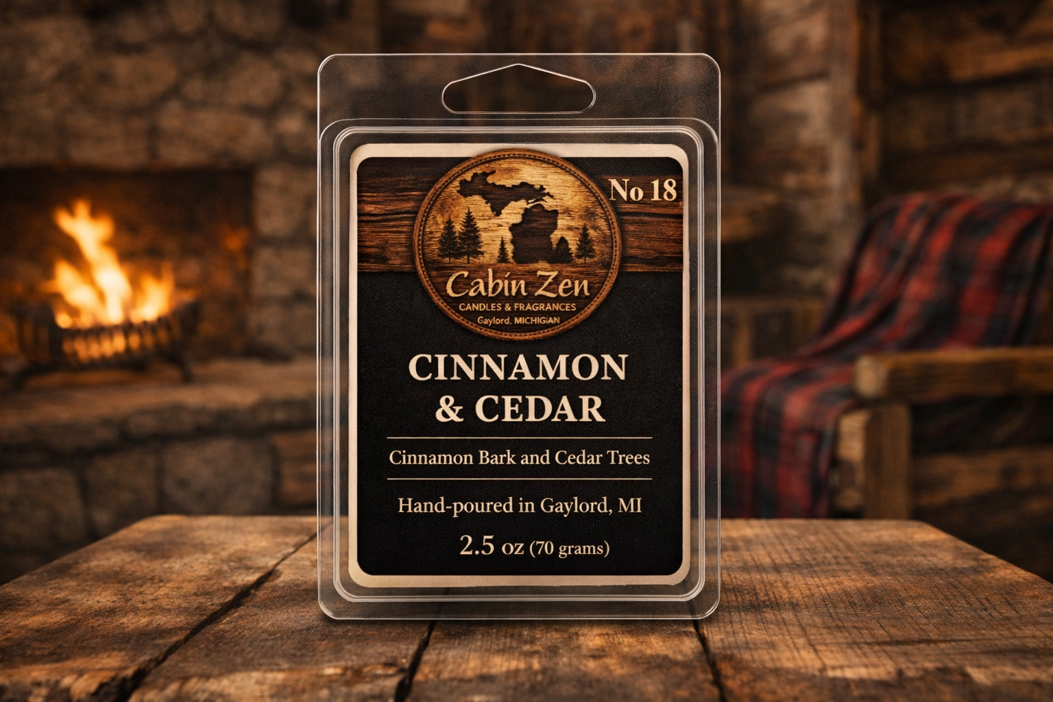 Cinnamon & Cedar Wax Melt