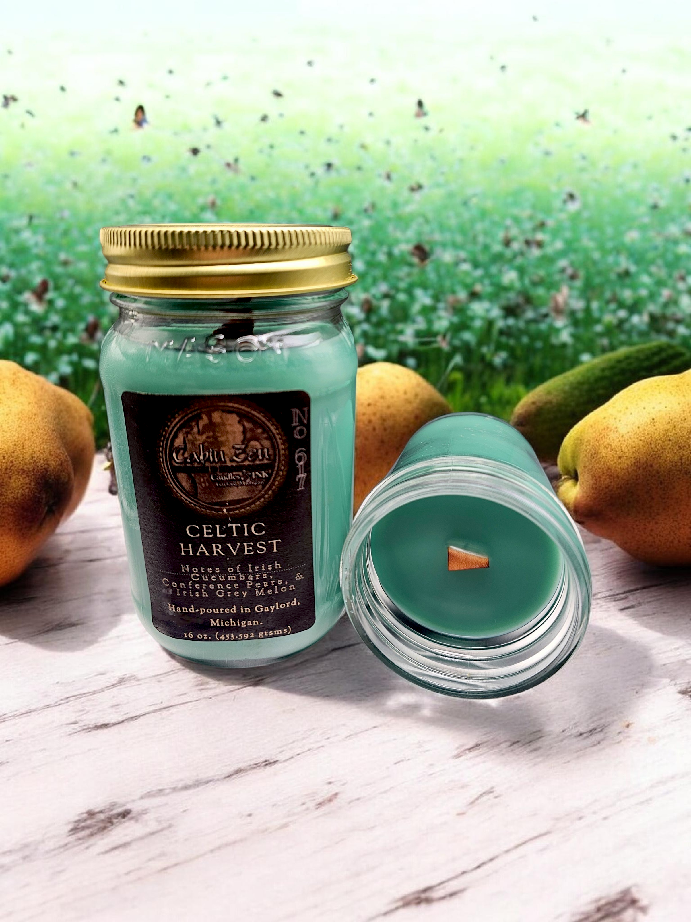 Saint Patrick's Day Candles