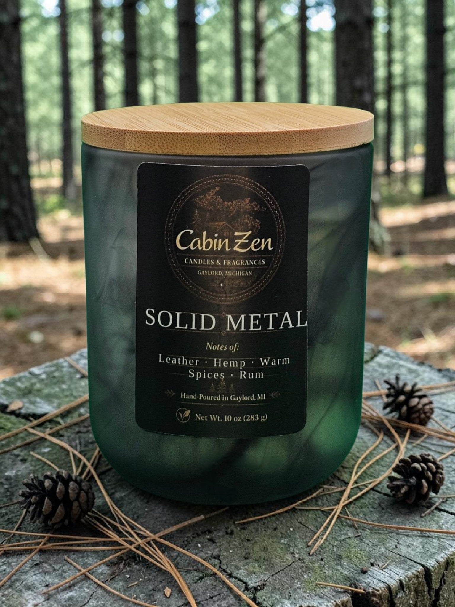 Solid Metal 10 oz.