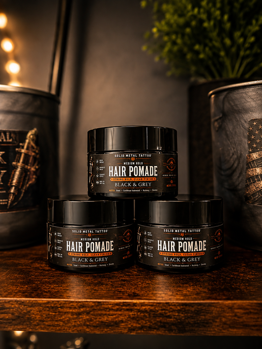 Black & Grey Hair Pomade