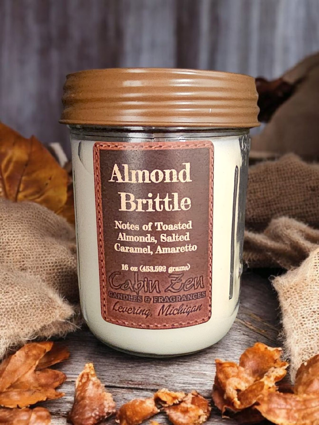 Almond Brittle 16 oz.
