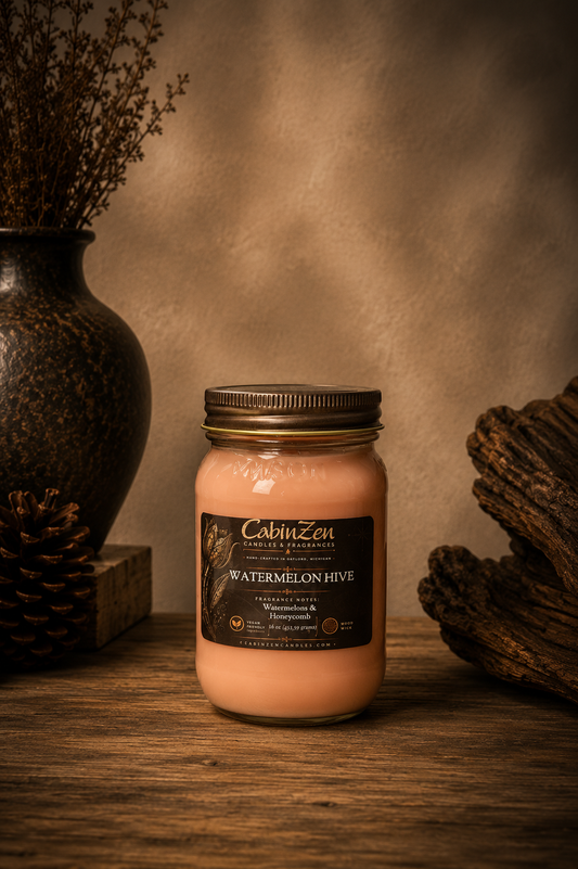 Watermelon Hive 16 oz Wood Wick