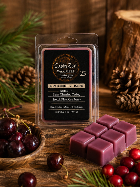 Black Cherry Timber Wax Melt